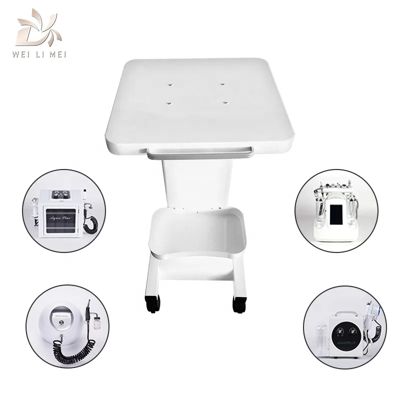 Hot selling Beauty salon Instrument Cart With socket for shop and barber Customized