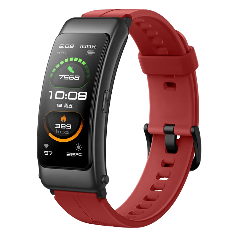 Оригинальные Huawei Smartband B6 съемные наушники Спортивный Браслет