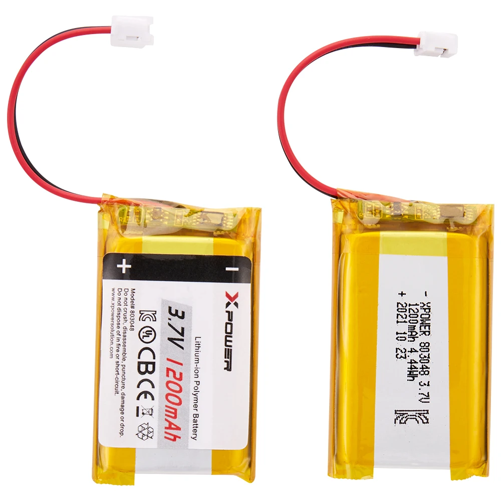 803048 3.7v 1200mah (2)
