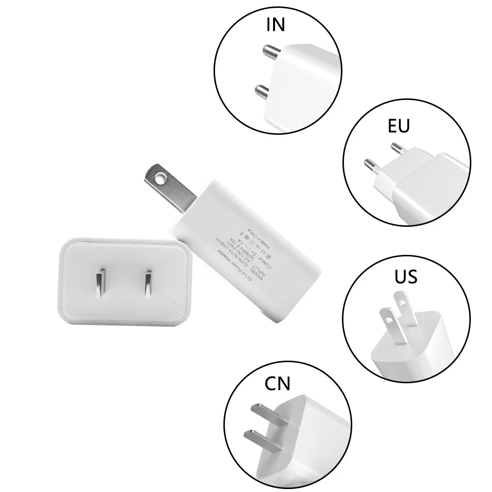 USB порт DC 5 В 1A быстрое настенное зарядное устройство Вт USB-адаптер для телефона PCBA iPhone Samsung Android 03
