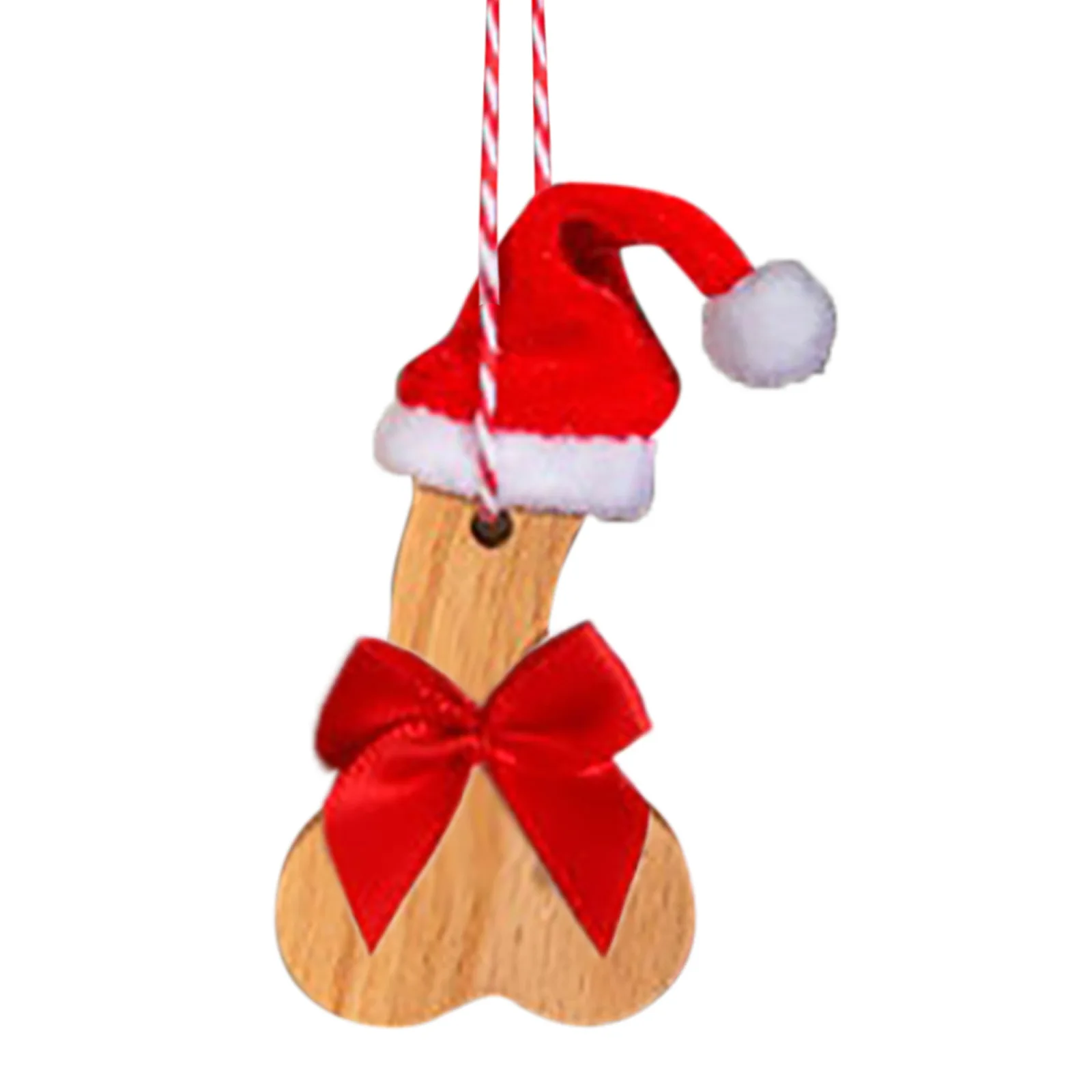 Funny Christmas Decorations Funny Christmas Ornaments Wooden Christmas Decorative Pendant For Home Decor 2023 New DIY