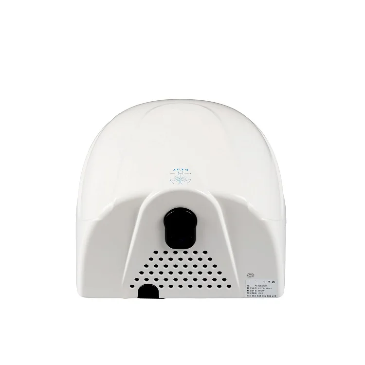 Automatic Stainless Steel Wall Mounted Round Nozzle Waterproofed Hand Dryer