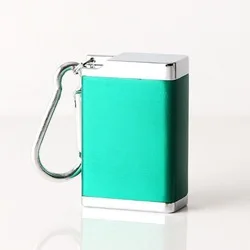 DEBANG Newest Wholesale Metal Portable Pocket Ashtray With Keychain for Cigarette Butts