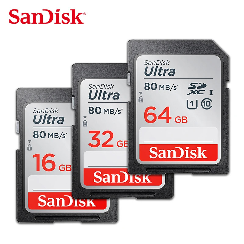  Оптовая продажа SD-Карта SanDisk 16 ГБ флэш-карта памяти для