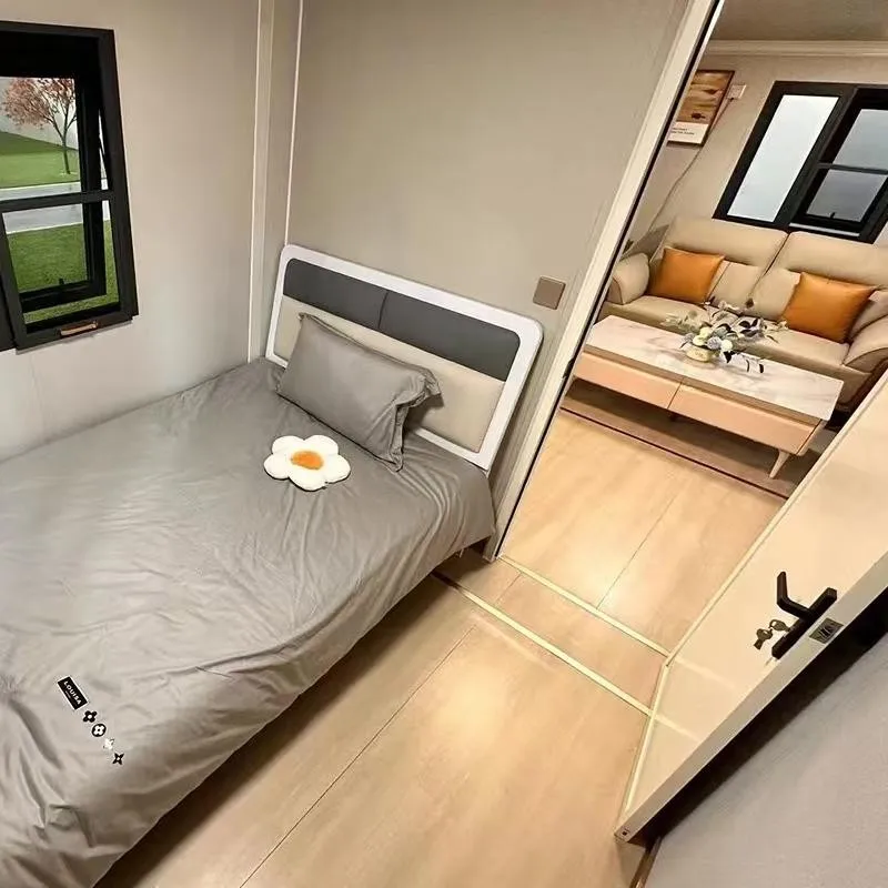 China Manufacturer Outdoor Mobile Mini Hotel Refurbished Beautiful Sleeping Pod 2/3 Bedroom