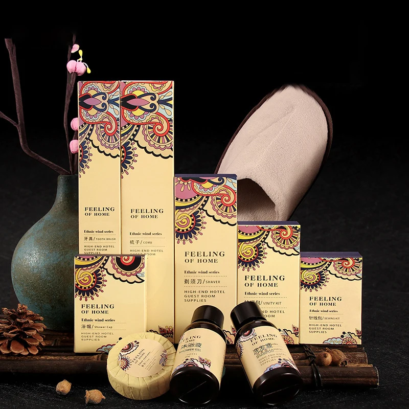 Guest Bathroom Hotel Toiletries Luxury Set Disposable Hotel Amenities
