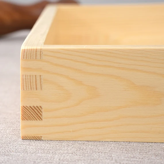 Restaurant Breakfast Dinner Food Fruit Bamboo Serving Tray Costom Logo Hotel Bamboo And Wooden Food Serving Tray