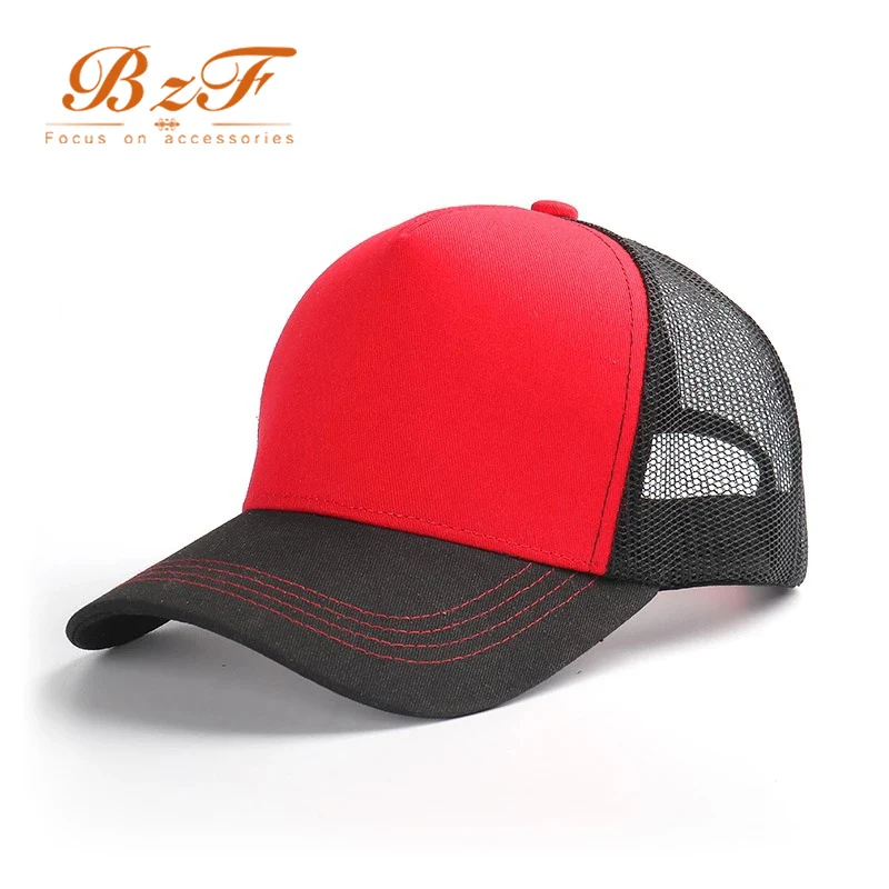 Summer Mesh Sports Hat Korean Baseball Cap Men Women Wholesale Adult Sun Hat
