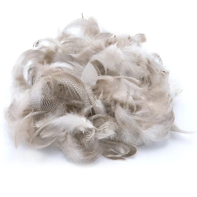Wholesale Natural White Teal Flank Duck Feathers CDC Duck Plumage For Fly Tying Fishing