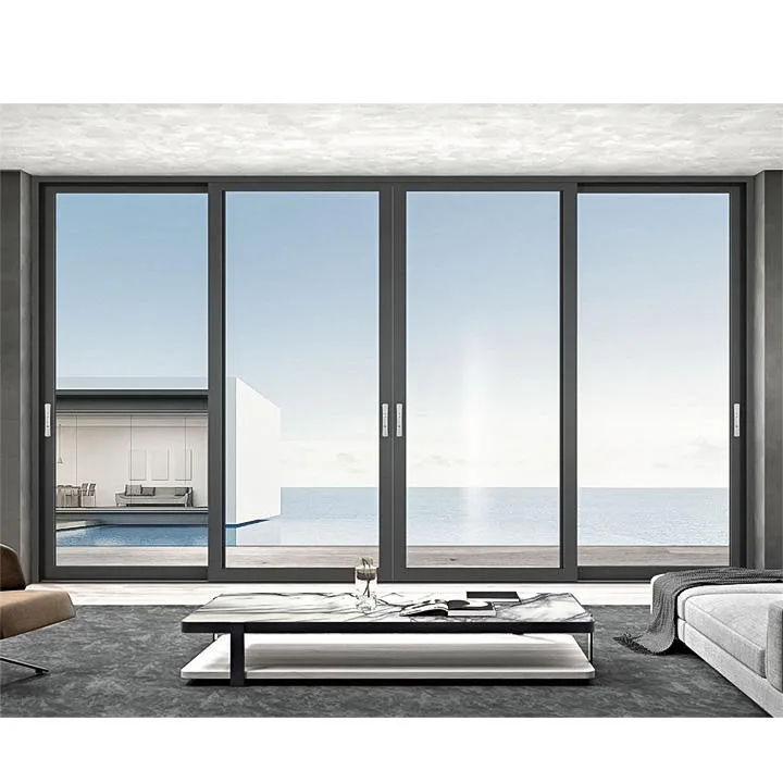 Canadian Standard Trackless Invisible Sliding Door System Sliding Doors