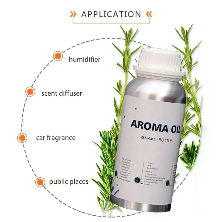 High Quality Amos Fragrance Oil for Aroma Diffuser 100ml 500ml 5L 25L Available Wholesale Air Freshener Diffuser Essential Oil