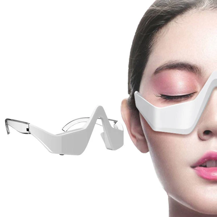 New Arrival 3D LED Red Light Therapy EMS Beauty Micro-Current Eye Massager for Fatigue Relief Wrinkle Eye Dark Circle Removal