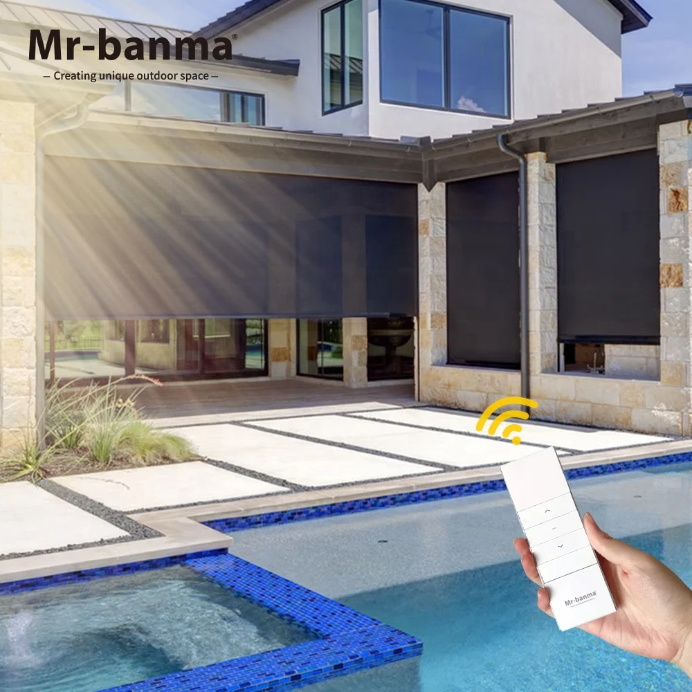 Side track zipper fabric roller blinds/Rolling shutter products/Roller accessories