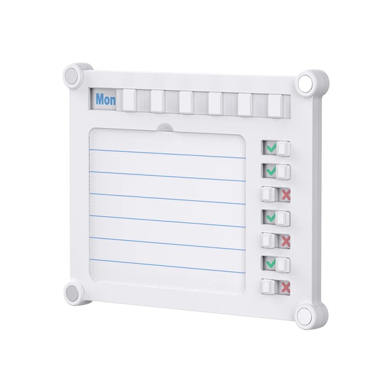 Hot sales Multi-Purpose Wall Hanging Checklist Memo Sticky Notes Daily Weekly Monthly Planner Memo Pad