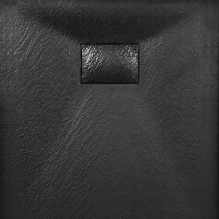 Modern Shower pans Black Stone SMC Shower Base Artificial Stone Shower Trays for Bathroom