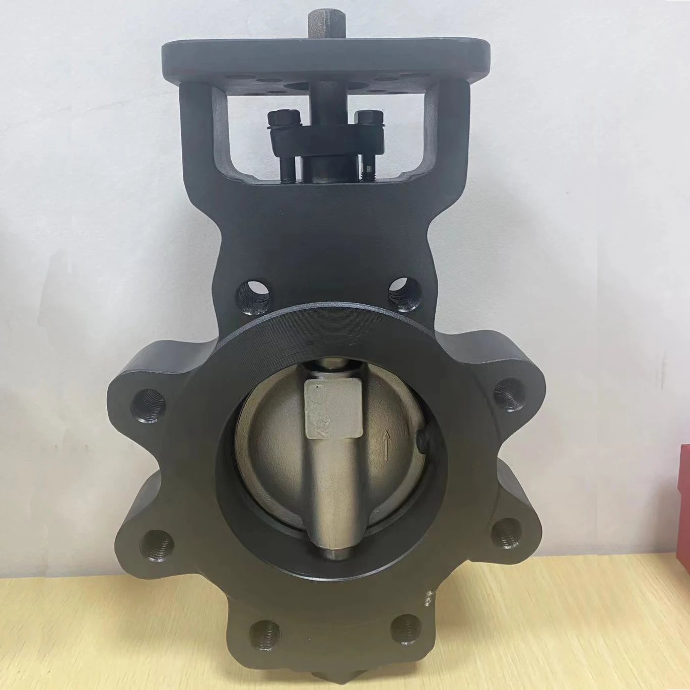 RPTFE Seat High Temperature Double Eccentric High Performance Butterfly Valve For High frequency switch