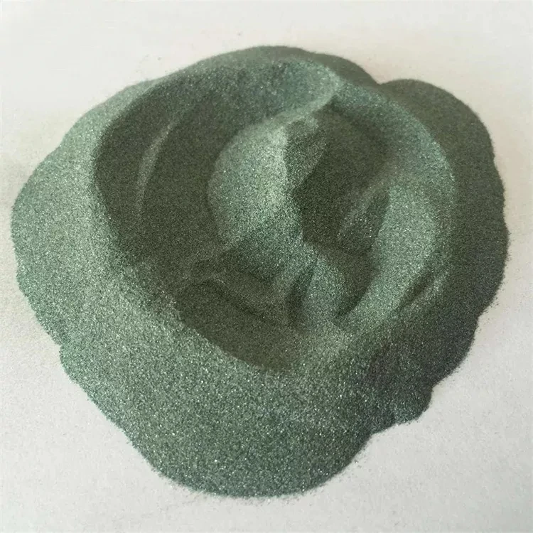 Hot Sale 98% Sic Green Carborundum Silicon Carbide 325-800 Mesh Powder for Alloy Processes