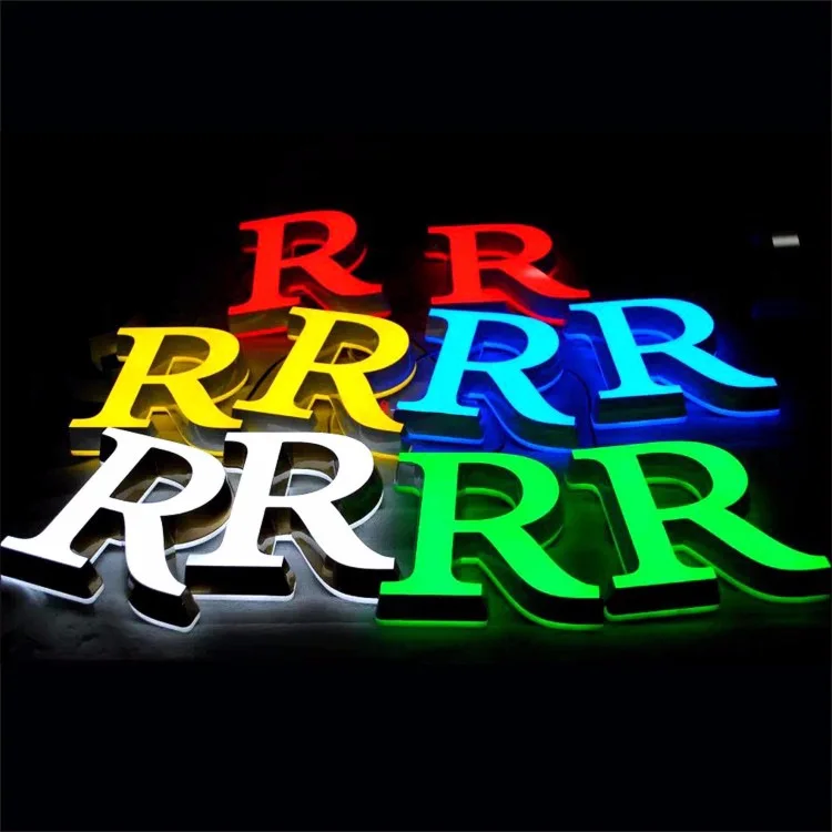 custom acrylic name sign logo acrylic letter acrylic 3d letter