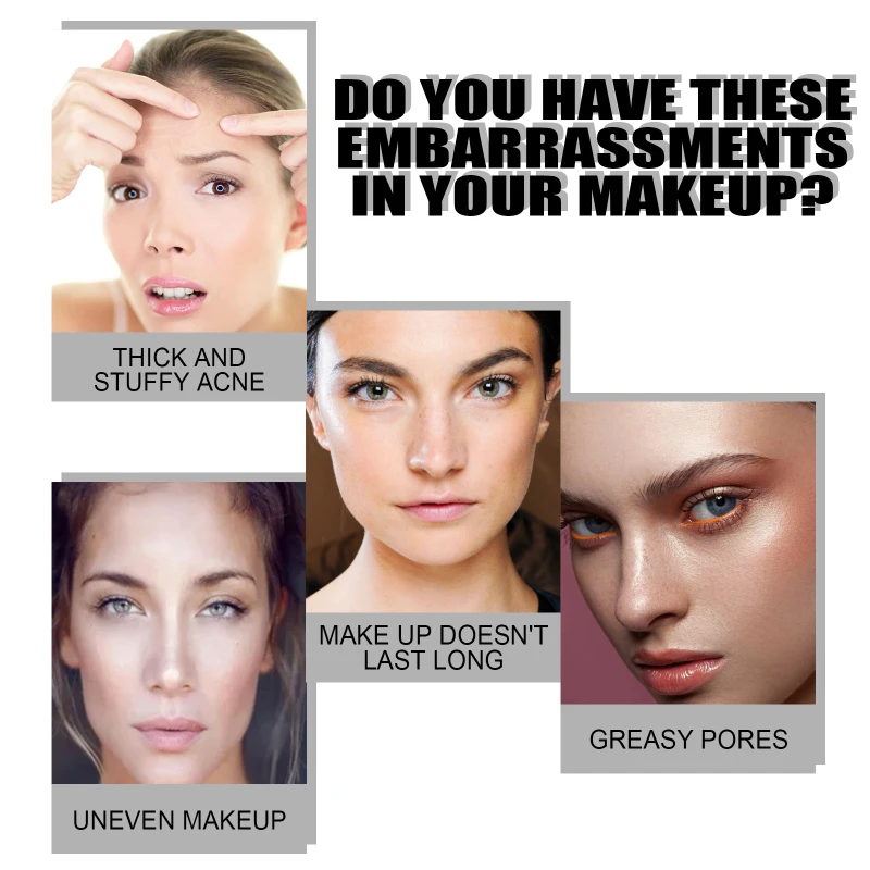 Mushroom Head Make up Air Cushion Moisturizing Foundation Oil-control Natural Brightening Makeup BB Cream