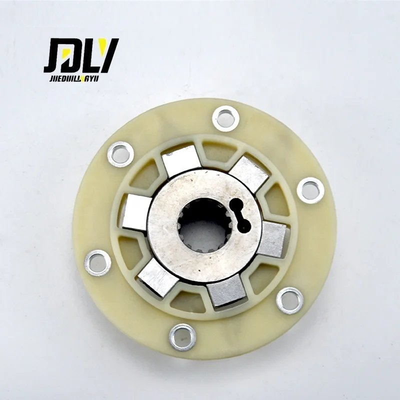 Excavator parts Coupling Disc Spline Gear Shaft OD 195mm K-125-195 XE150 For XCMG