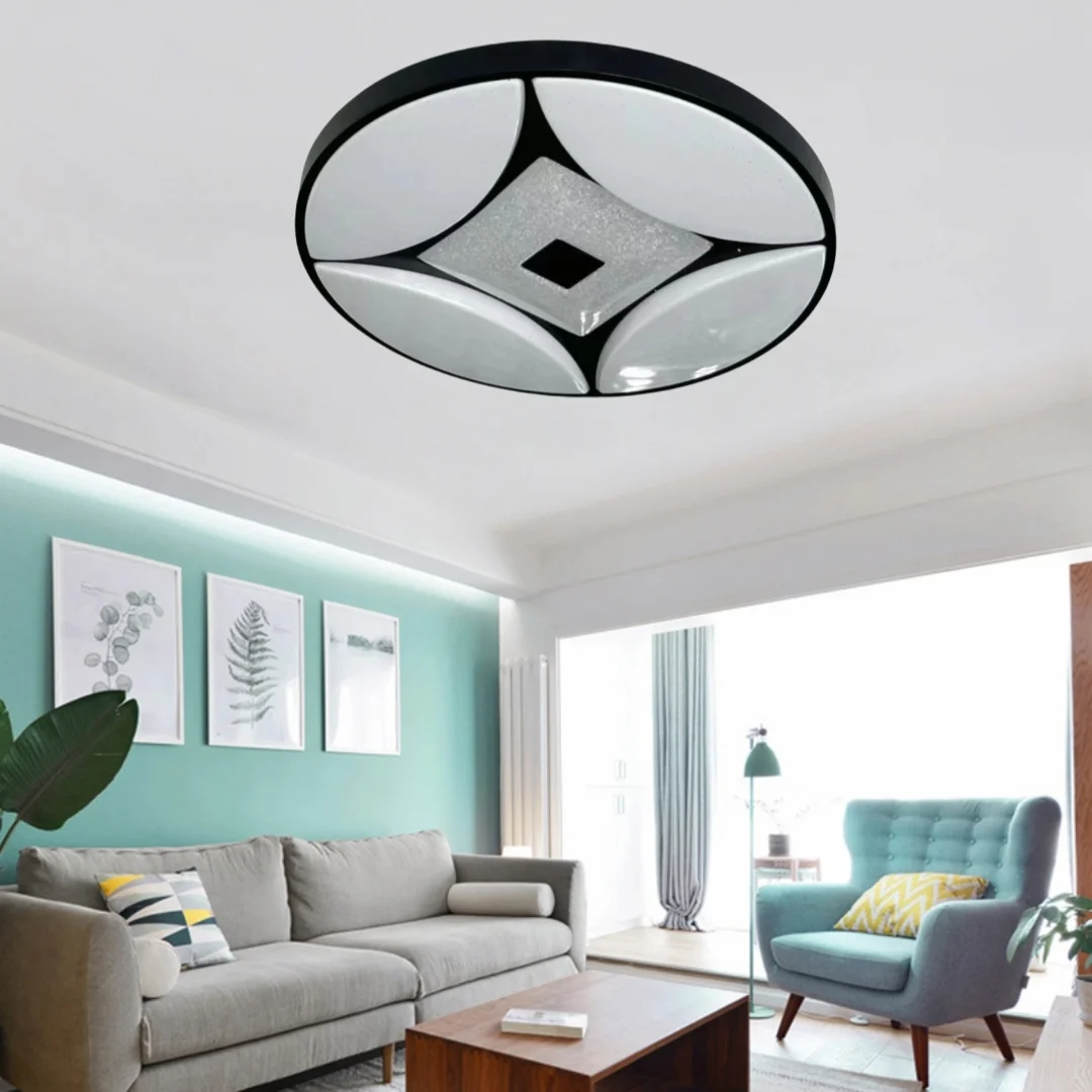 36W Surface mounted bedroom ceiling lights Indoor Creative design White Round Ceiling Lamp for Living room