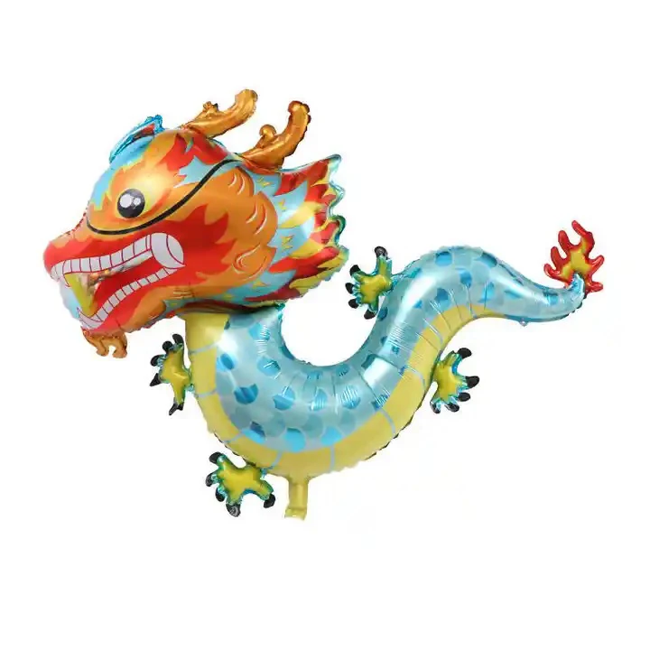 Chinese Dragon Balloon for 2024 Chinese New Year Party Favors Chinese Lunar New Year Lantern Festival Dragon Boat Festival Decor