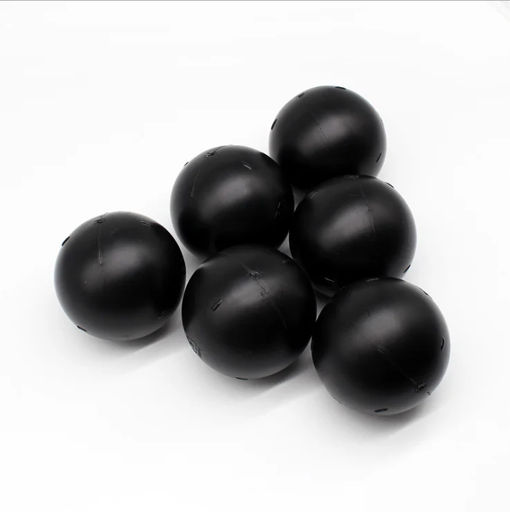 High polished PP hollow plastic ball smooth plastic hollow ball transparent large colorful plastic ball