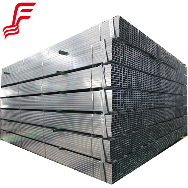 FRST! Astm Hot Dip Galvanized Square / Rectangular Gi Pipe Pre Galvanized Steel Pipe