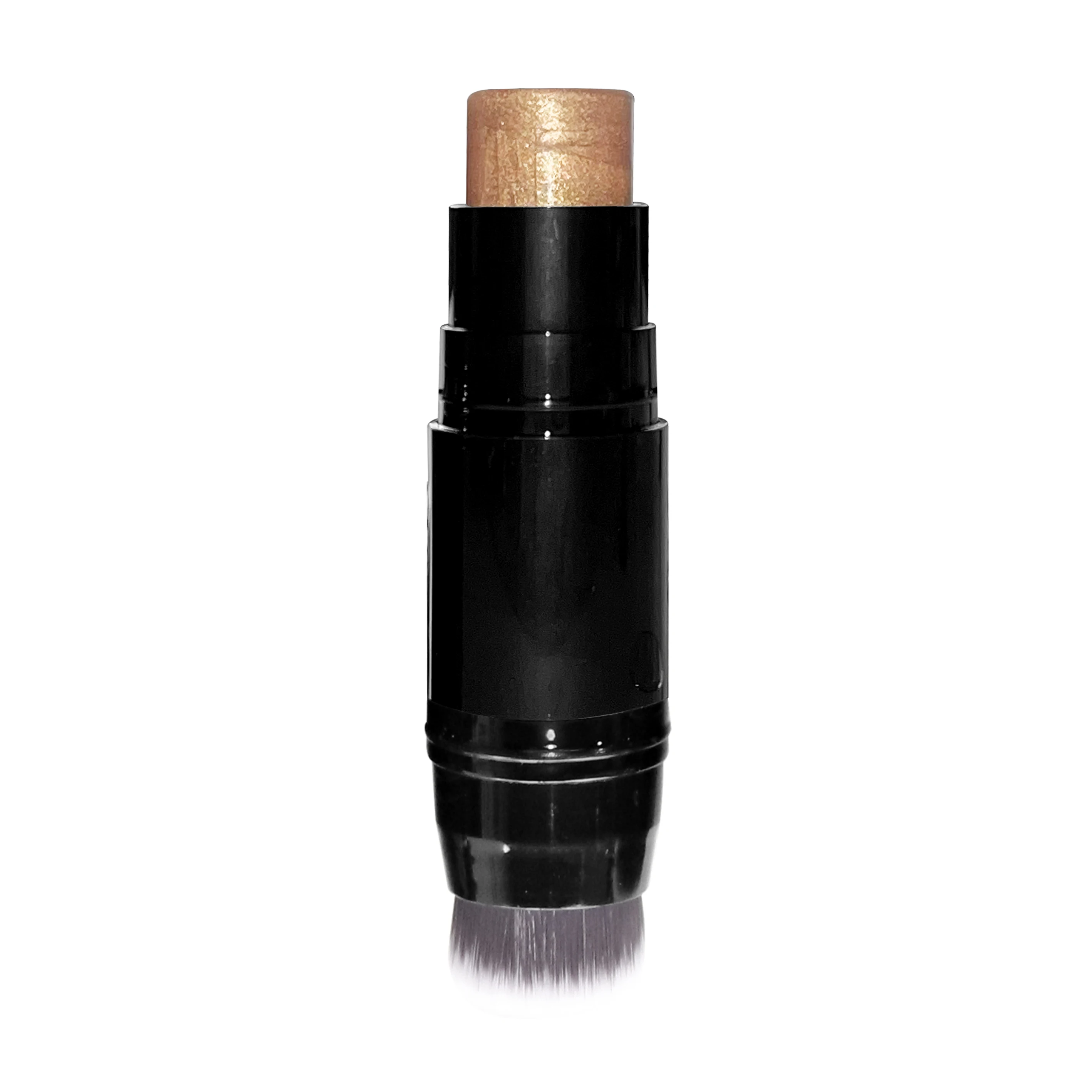 Long-Lasting No-Logo Shaping Bronzer Highlight Stick Powder Palette for Face Shimmer Shading Longwear Makeup
