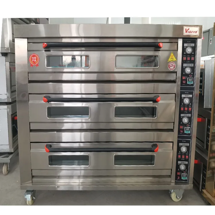 Hot sale bakery equipment factory direct price stainless steel gas bread baking oven