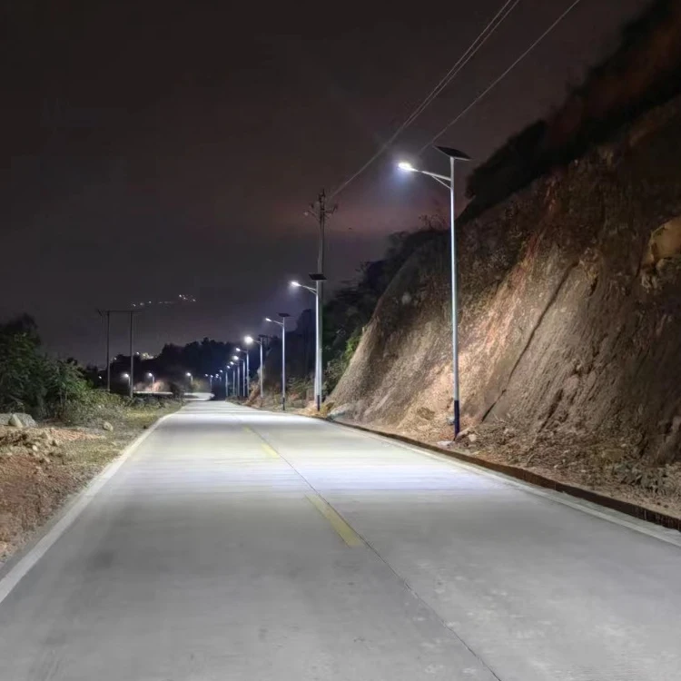 2024 New Design Outdoor Highway Waterproof Ip65 60watt 100watt 150watt 200watt Split Led Solar Streetlight