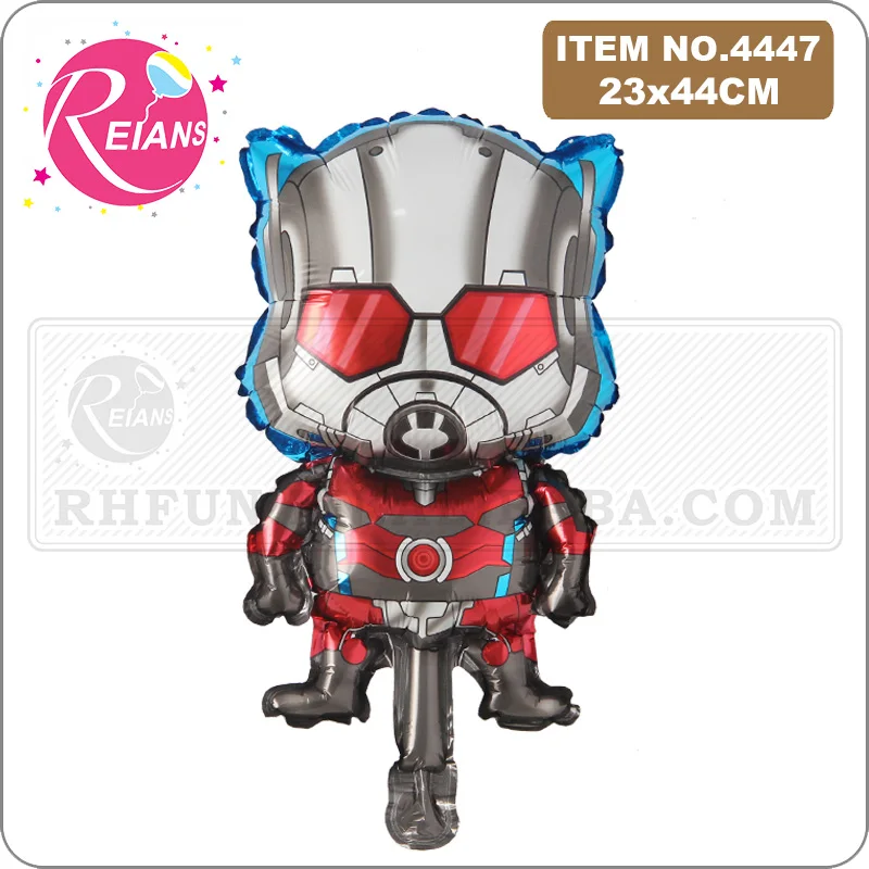 Mini Balloons Super Hero Captain hero Falcon Ant Man figures Foil Ballons Birthday Party Decoration Supplies Kids Toys Gifts
