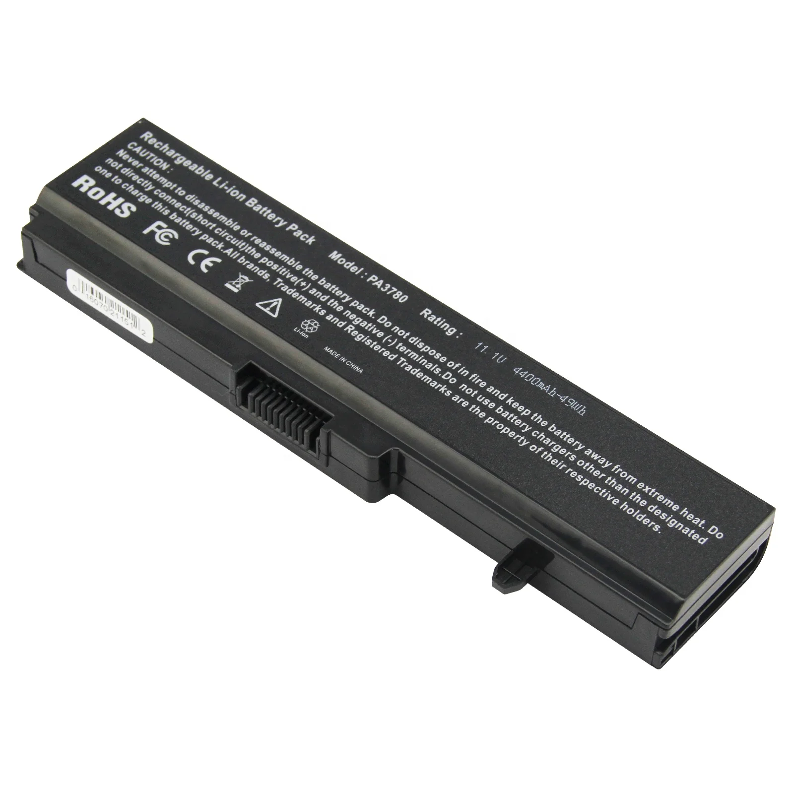Rechargeable Laptop Battery for Toshiba PA3780U-1BRS Satellite T110 T115 T130 T135 U400 U505 Portege M800 6Cell