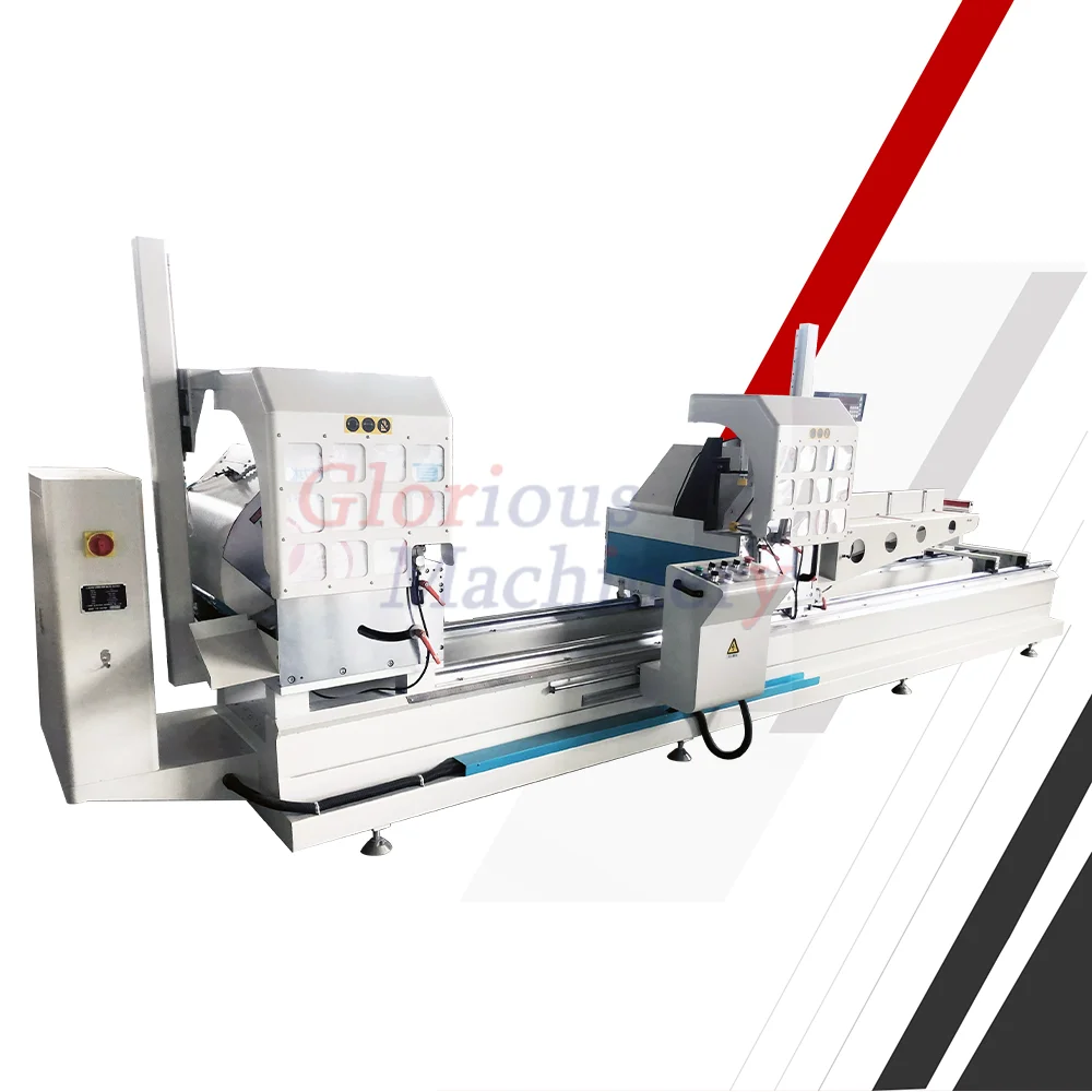 Алюминиевая машина для резки с двойной головкой окна и двери виниловая дверной