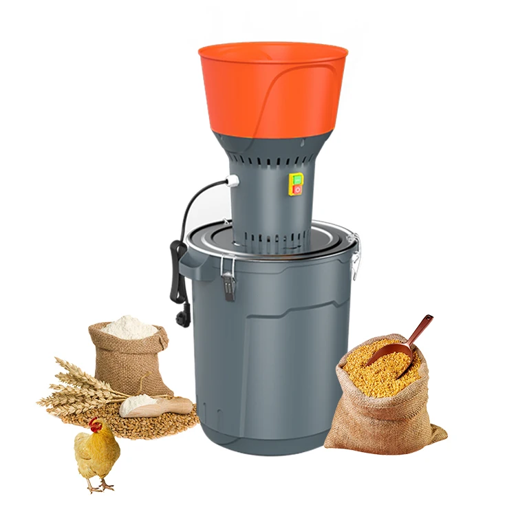 60L Animal Feed Mixer Corn Grain Grinder Hammer Mill Pellet Milling Machine Grinder For Chicken Feed