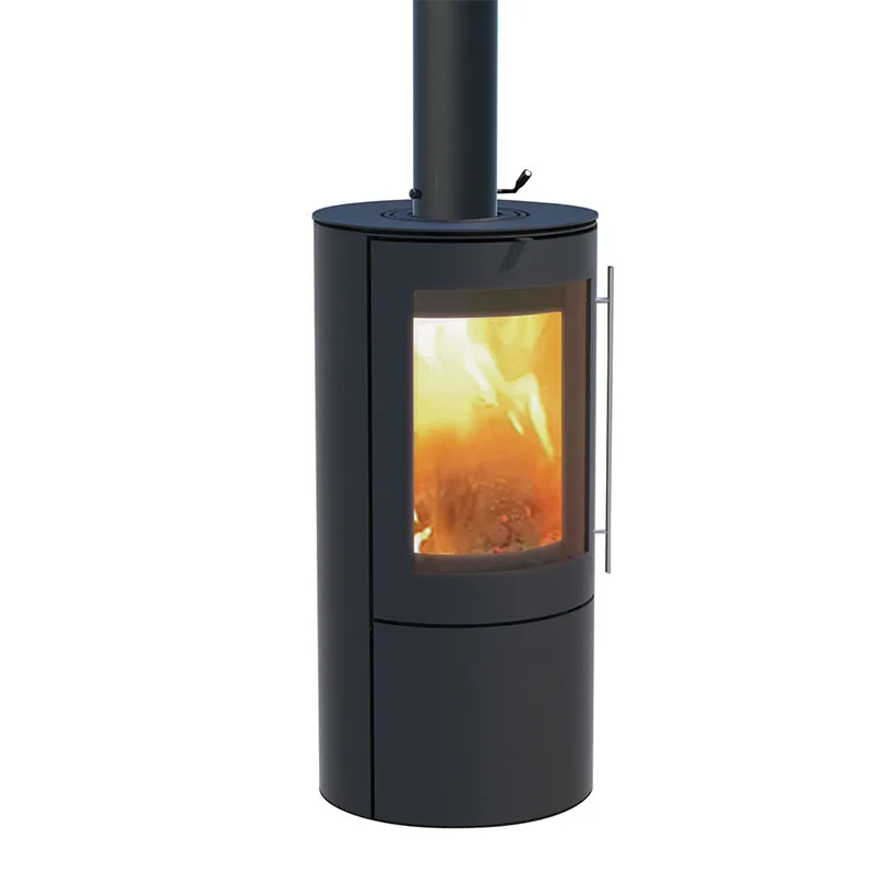 Wood heater Carbon steel fireplace Burning stove fireplace for interior living room