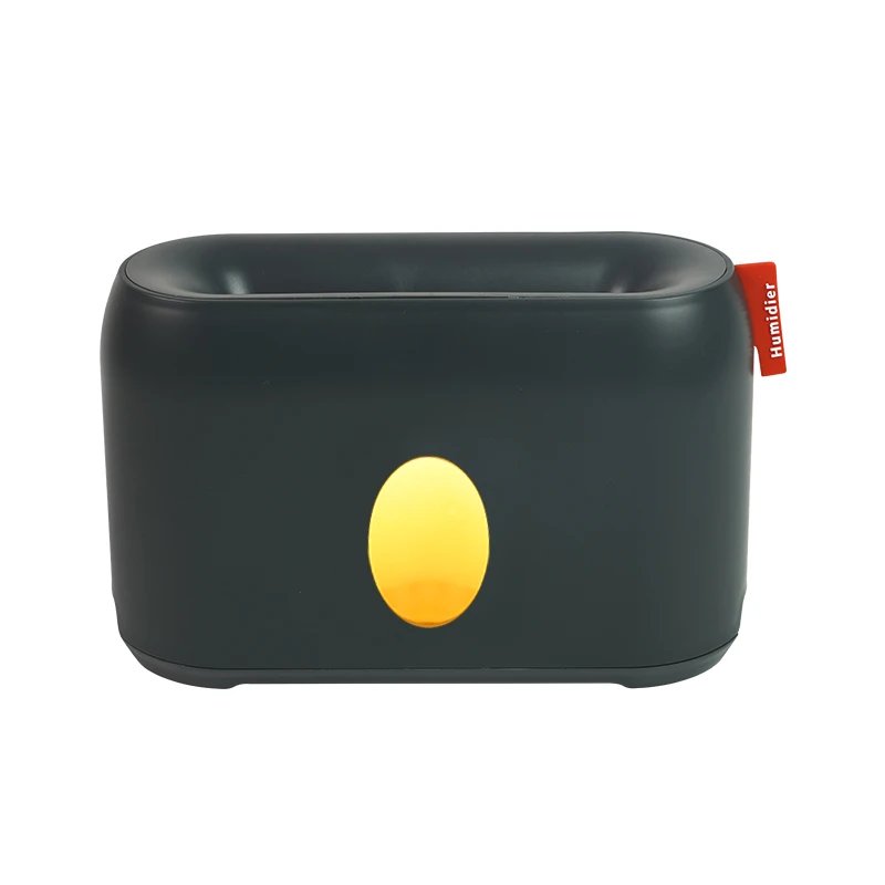 3D Flame Air Humidifier Lamp Portable Mini Essential Oil Diffuser Aromatherapy Machine Small Travel Flame Humidifier Aroma Diffu