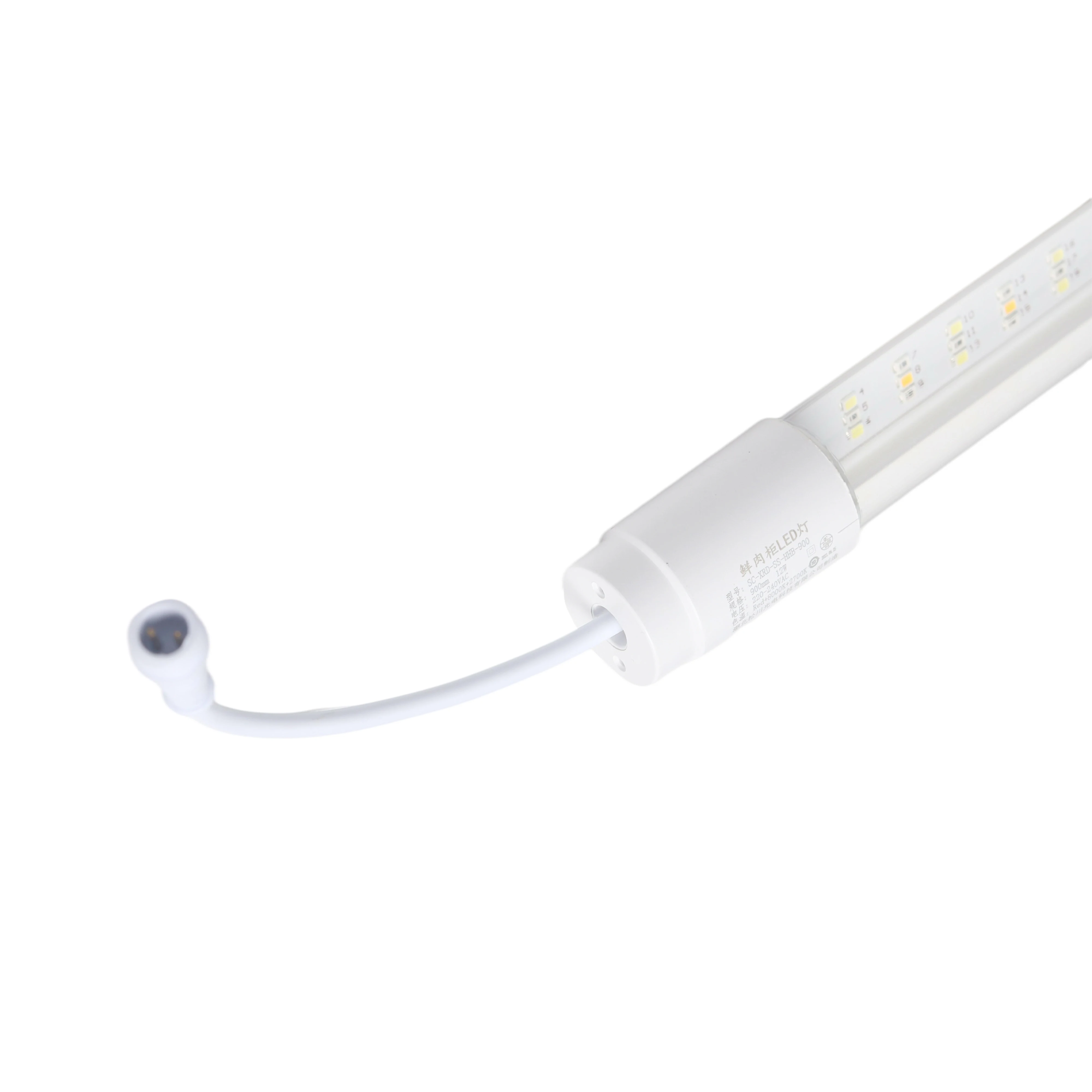 Fresh Meat T8 Retail Commercial Cooler Led Light Refrigerator T8 Led Light