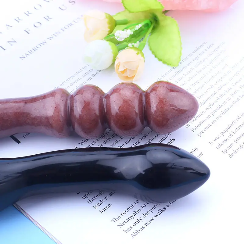 High Quality Wholesale Quartz Crystal Dildo Healing Crystal Penis Carving Crystal Dildo For Women Gift