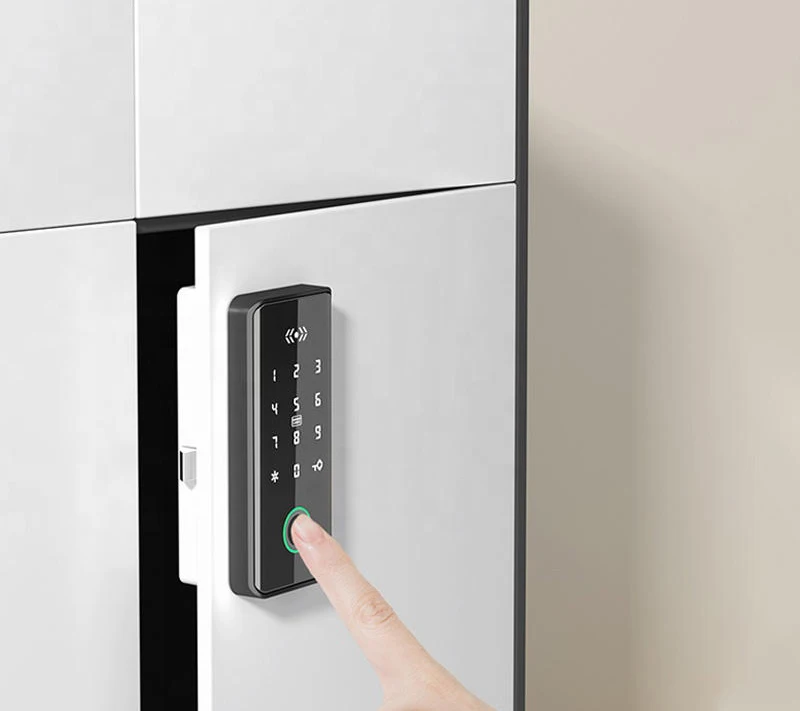 RFID digital keyless smart code remote ttlock app keypad password drawer locker furniture cabinet door locks