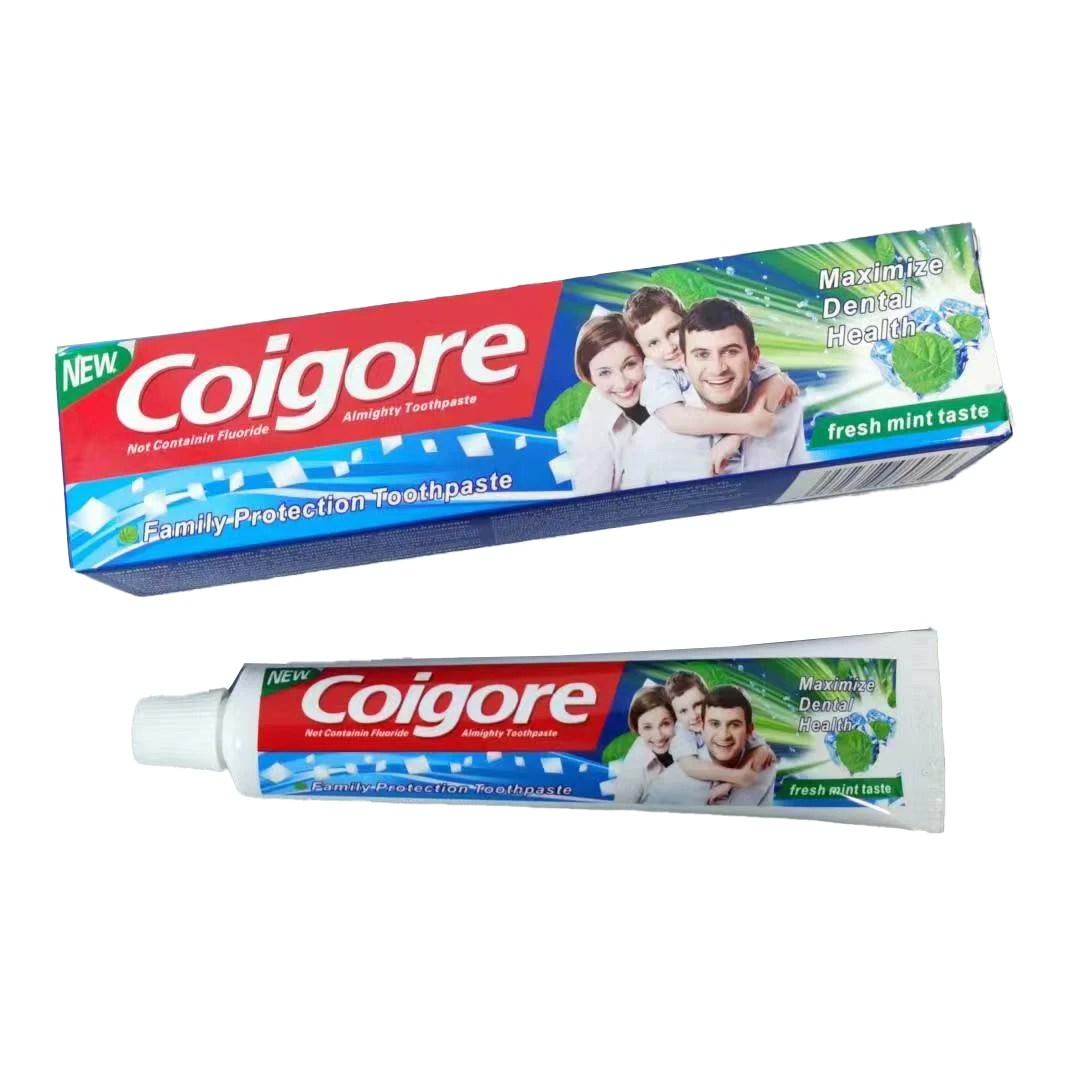 Good Quality Wholesale Coigore Toothpaste 100g Strong Teeth fresh mint taste
