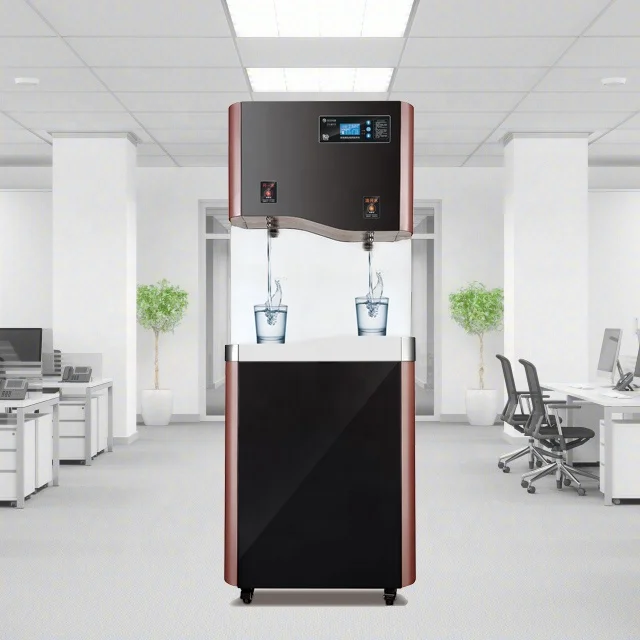 
China RO stainless steel hot&cold water cooler dispenser/water fountains for pulic place 