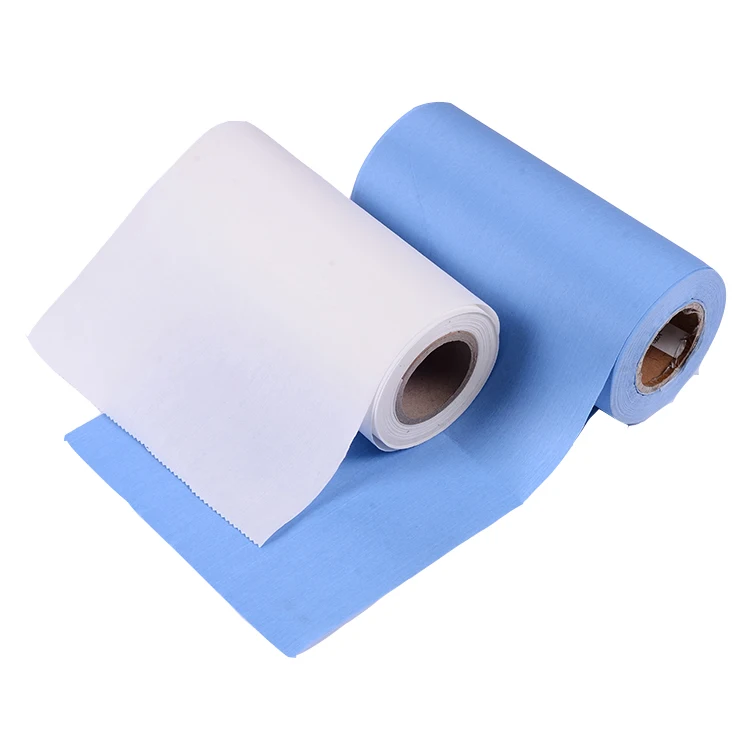 Nonwoven wipe woodpulp+PET cleaning cloth roll for electronics and automotive cleaning