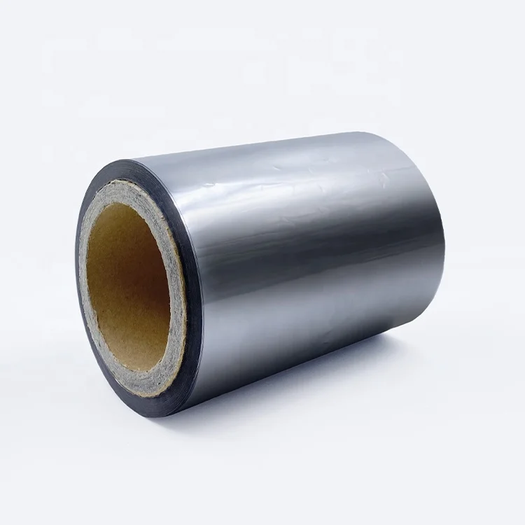 Automatic packaging OPP CPP black  translucent anti-static shielding roll film for electronics
