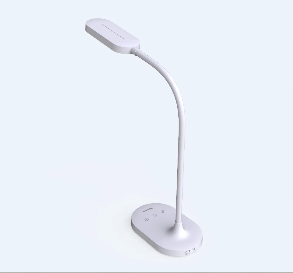Portable LED reading lamp with sensor touch