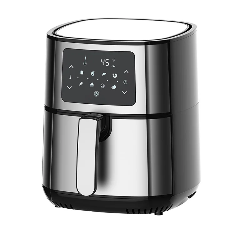 Stainless Steel Household Electric Fryer French Fry Machine Automatic Multi-Function Intelligent Smokeless Air Fryer