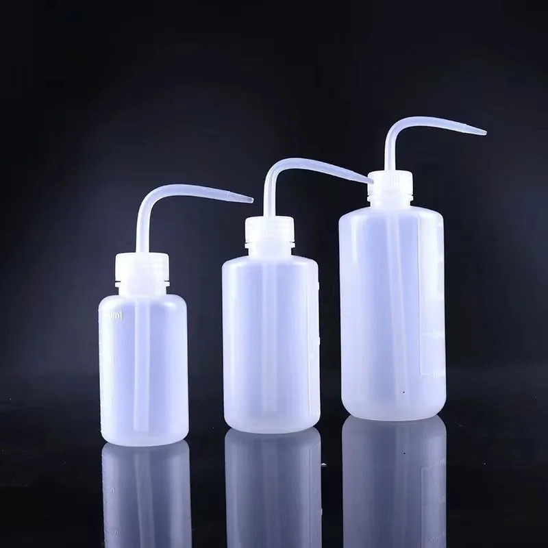 Ldpe Plastic Squeeze Lab Wash Bottle Chemistry Chemical Water Rinse Squirt Bottle For Tattoo Eyelash Cleaning Lash Bath Bottle
