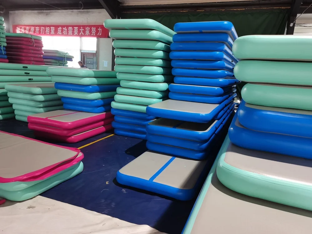 DAF Outdoor air mat single/double mat dampproofing and waterproofing inflatable mat tumbling airtrack