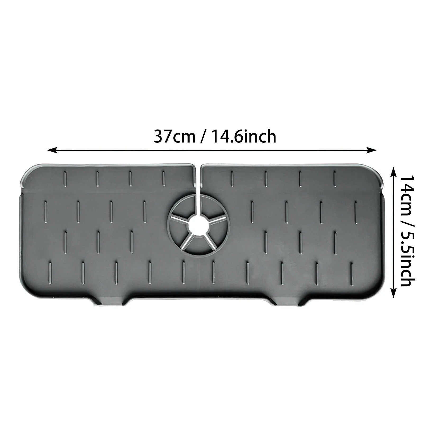 2022 Amazon New Silicone Drain Pad Kitchen Sink Baffle Faucet Splash Pad