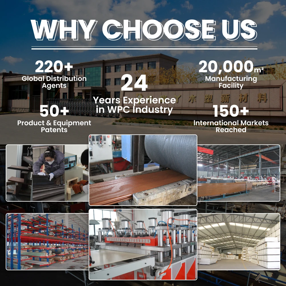 COOWIN Co-Extrusion Garden Fence Panels Outdoor Wood Plastic Composite WPC Fence Panels For Outdoor